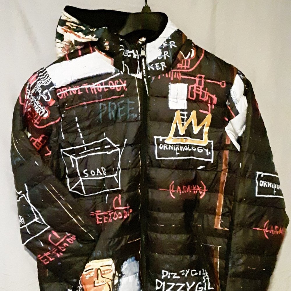 Men's Jean Michel Basquiat Puffer Sz. L